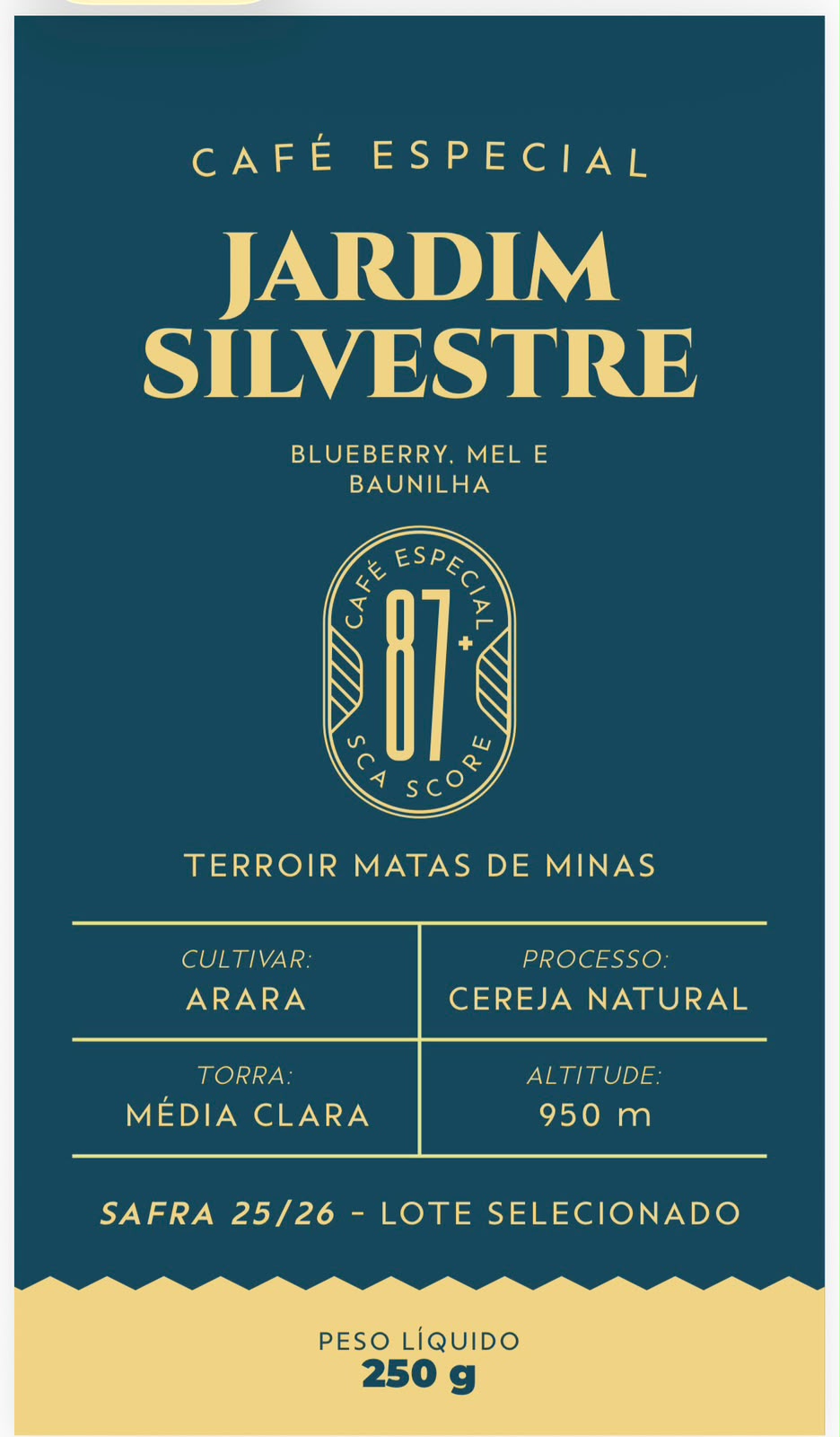 Jardim Silvestre - 87+ PONTOS SCA